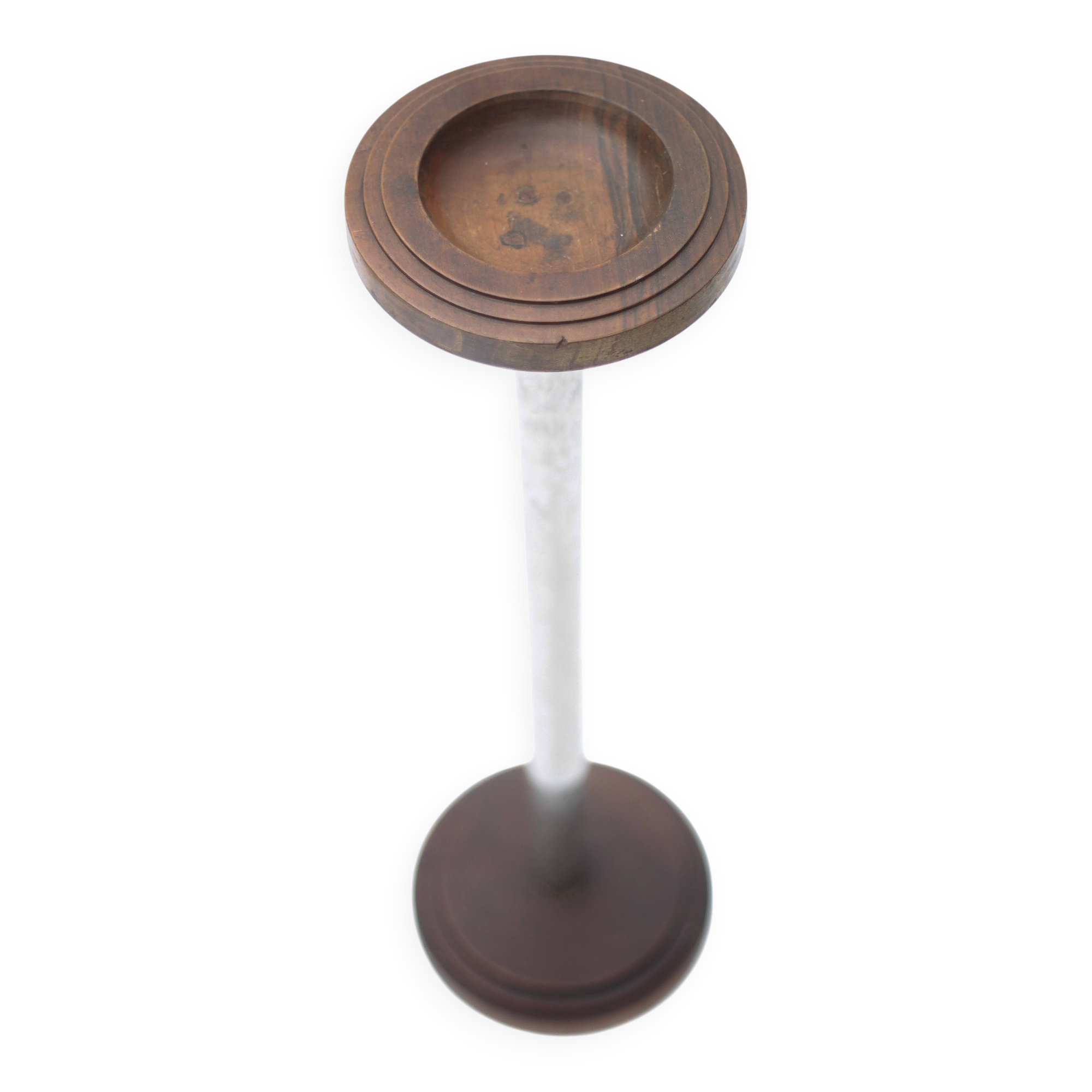 Vintage ashtray, Art Deco floor ashtray or side table, catch-all tray.