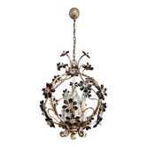 Italian chandelier in Murano crystal, Banci Firenze, 1970-80s.