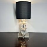 Art deco crystal lamp