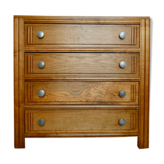 Art Deco dresser, 4 drawers, 30-40s