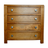 Art Deco dresser, 4 drawers, 30-40s