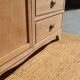 Handcrafted asymmetrical wooden furniture