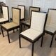 6 chairs Pierre Vandel, Paris, 1970s