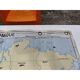 Laminated world map by P. Serryn 1972