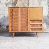 Rattan cabinet cabinet