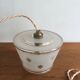 Vintage hand lamp suspension