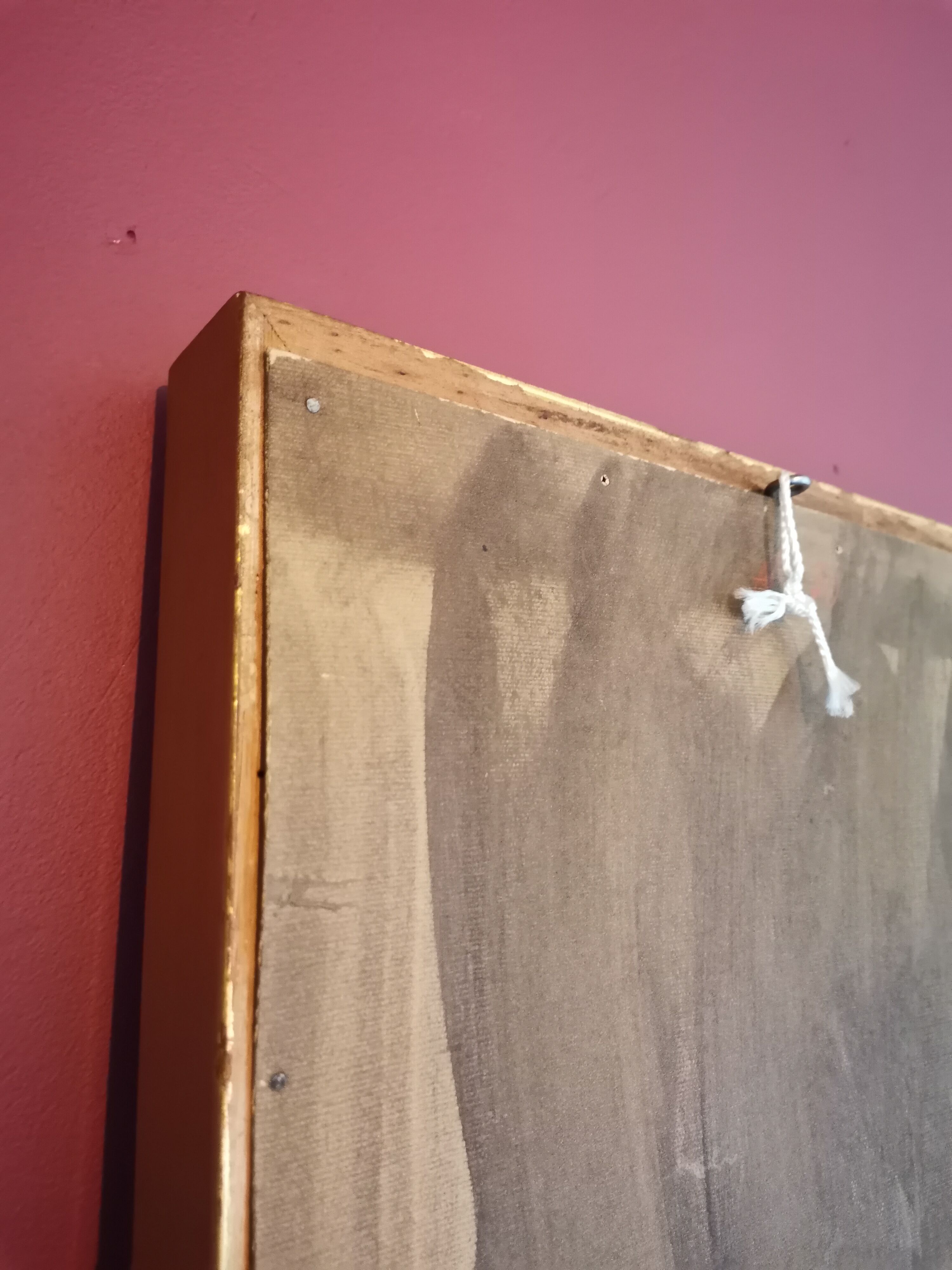 Miroir trumeau tableau, 85x33 cm