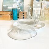 4 glass fish cups