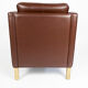 Dark brown Danish armchair, Denmark, 1960s