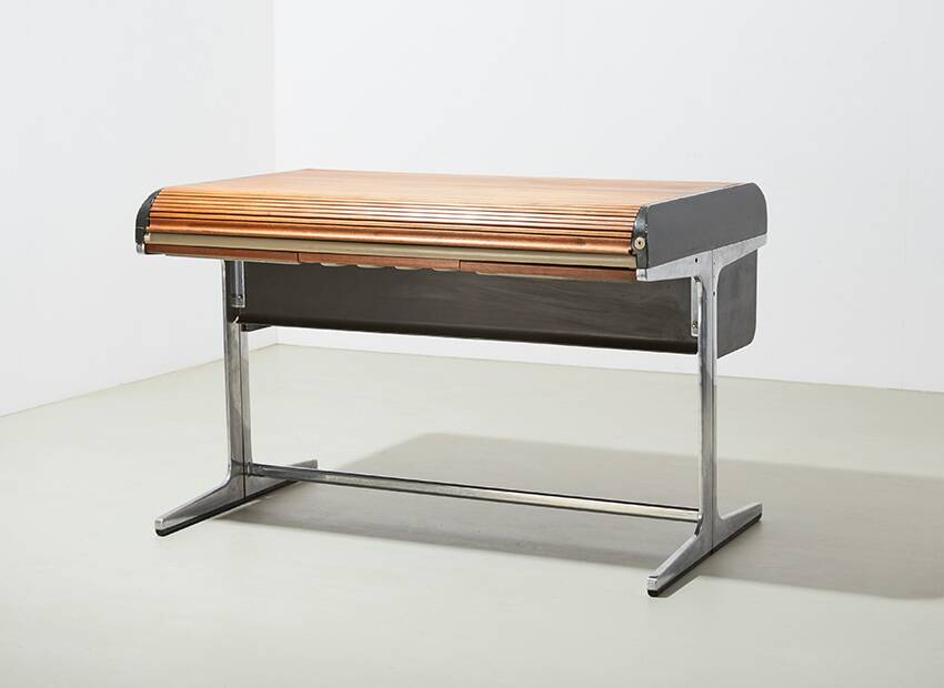 Bureau à cylindre George Nelson Action Office pour Herman Miller des années 1960