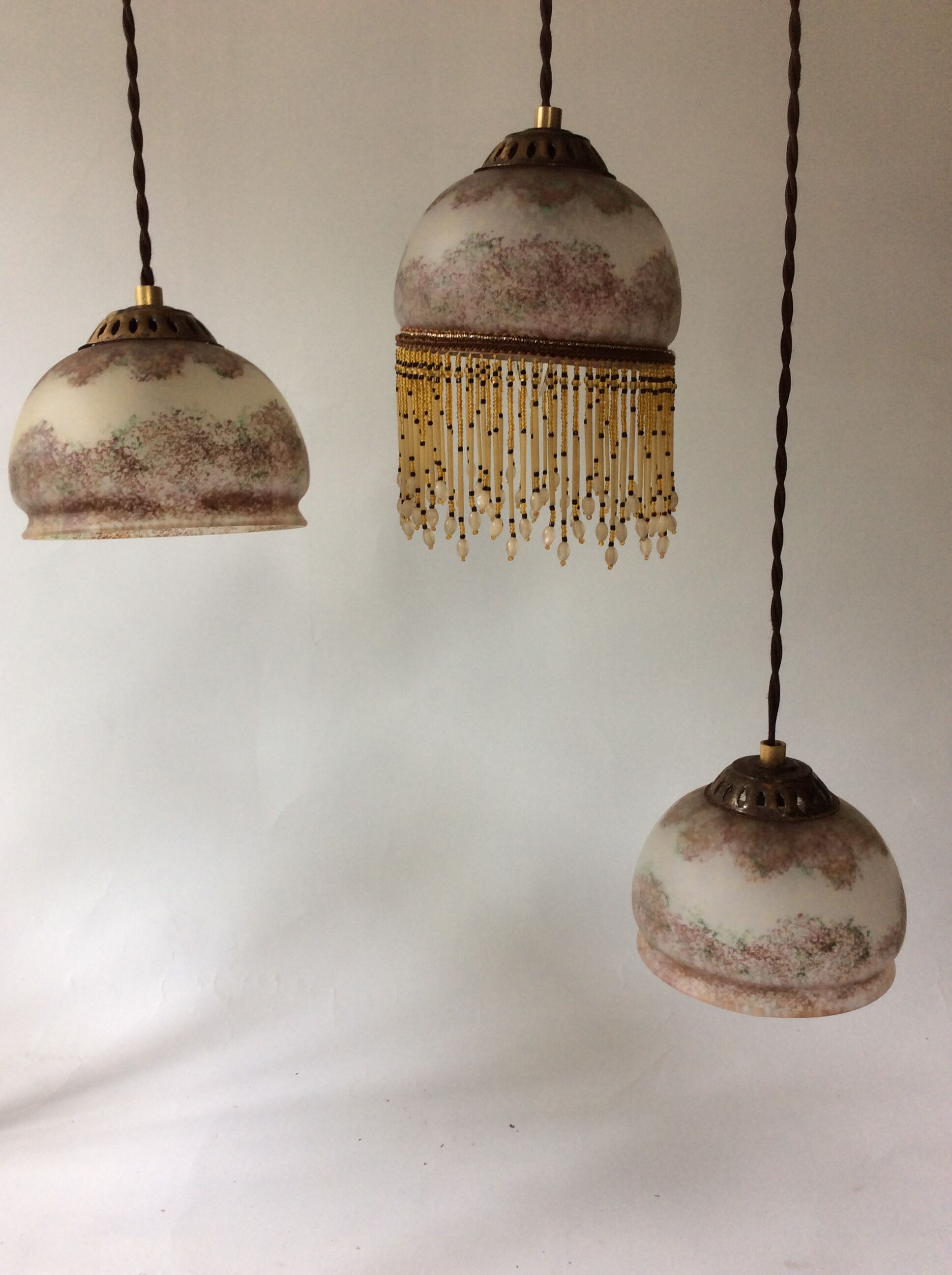 Vintage hanging trio
