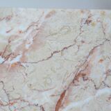 Marble and brass coffee table 60s