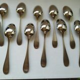 menagere 12 forks 12 large spoonfuls Cabanna 16/10th france