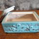 Old biscuit box.