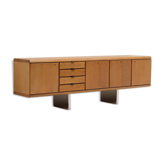 Large mahogany sideboard by Hans von Klier for Skipper, Italy 70s.