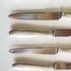 6 Art Deco Dessert Knives