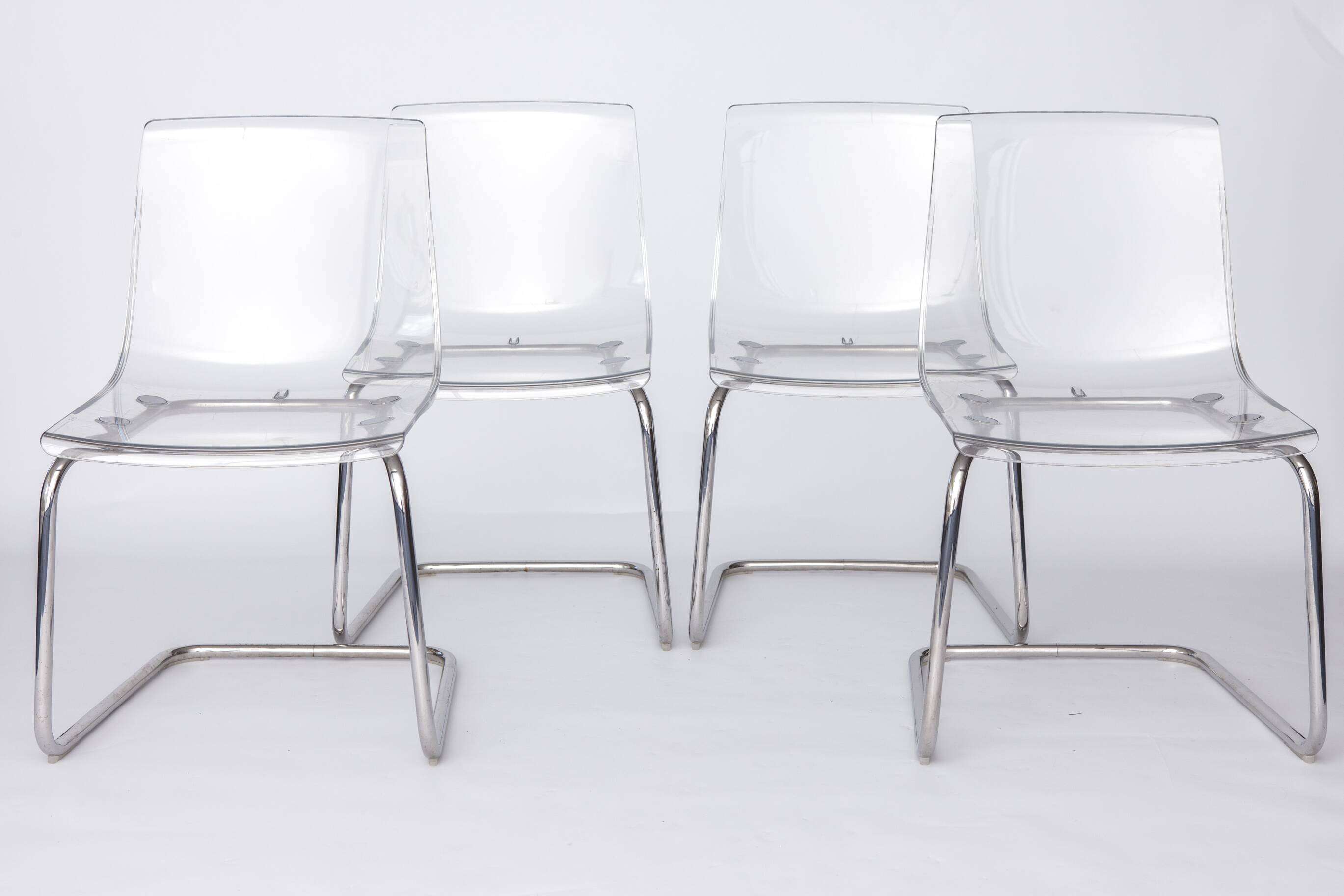 Set of 4 IKEA “Tobias” Chairs – Design by Carl Öjerstam, 1990s–2000s