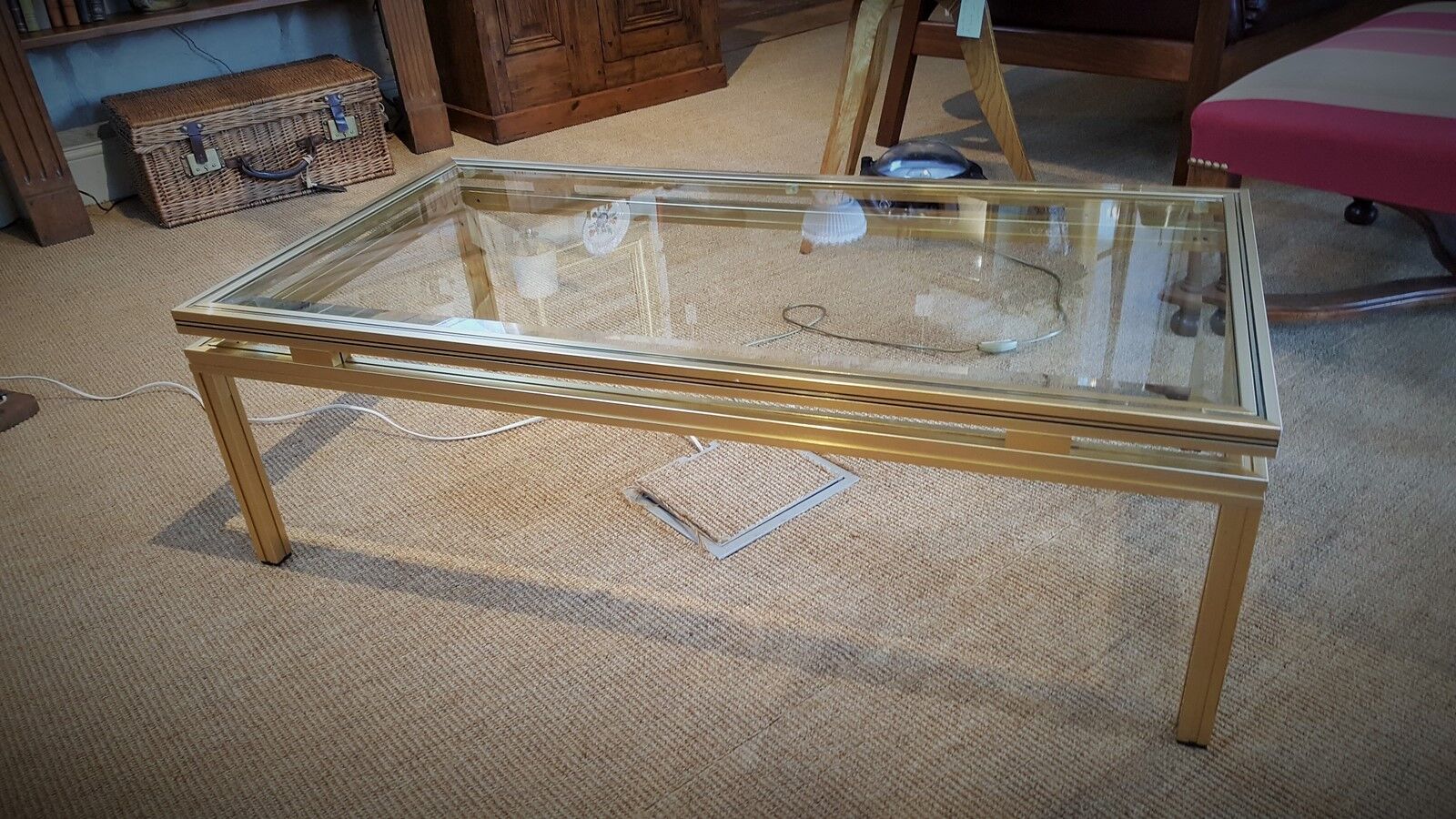 Coffee table design Pierre Vandel 70s