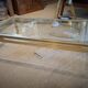 Table basse design Pierre Vandel années 70