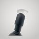 Lampe de table vintage arteluce mod. 600/c design gino sarfatti 1966 flos