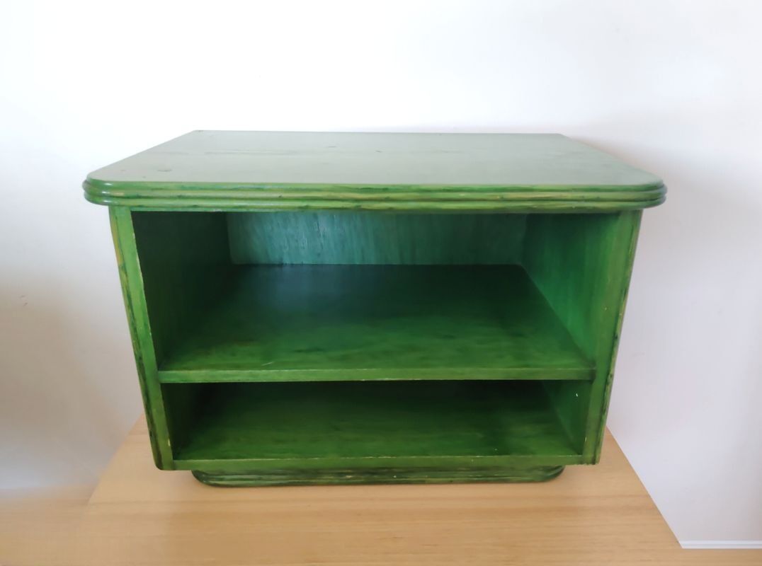 Maugrion bedside table Roche Bobois green