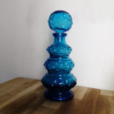 Blue decanter