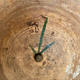 Varnished terracotta jar