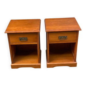 2 tables de chevet marine