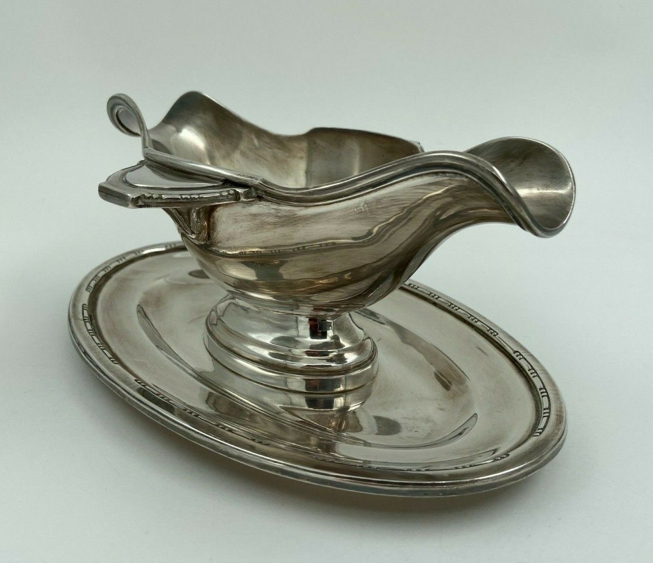 Silver metal sausage 88595 poincon double piedouche net