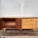 Enfilade bois clair pieds compas