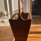 Canework magazine holder