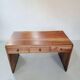 Modernist Solid Wood Desk with 3 Drawers - 1960