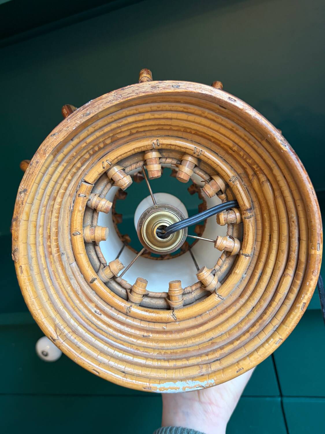 Louis Sognot, bamboo lamp