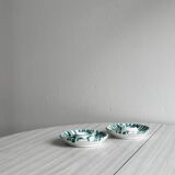 Set of two handmade ceramic egg cups
