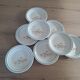 8 vintage Italian handmade plates