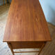 Bureau danois en teck et chêne du milieu du siècle, années 1950