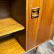 Mid century retro vintage teak bookcase sideboard