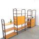 Ikea modulair wandsysteem Niklas met kasten en planken vintage