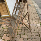 Vintage wooden stepladder
