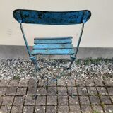 Folding brasserie chair