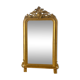Large mirror with pediment XVIII eme gilded  86x150cm