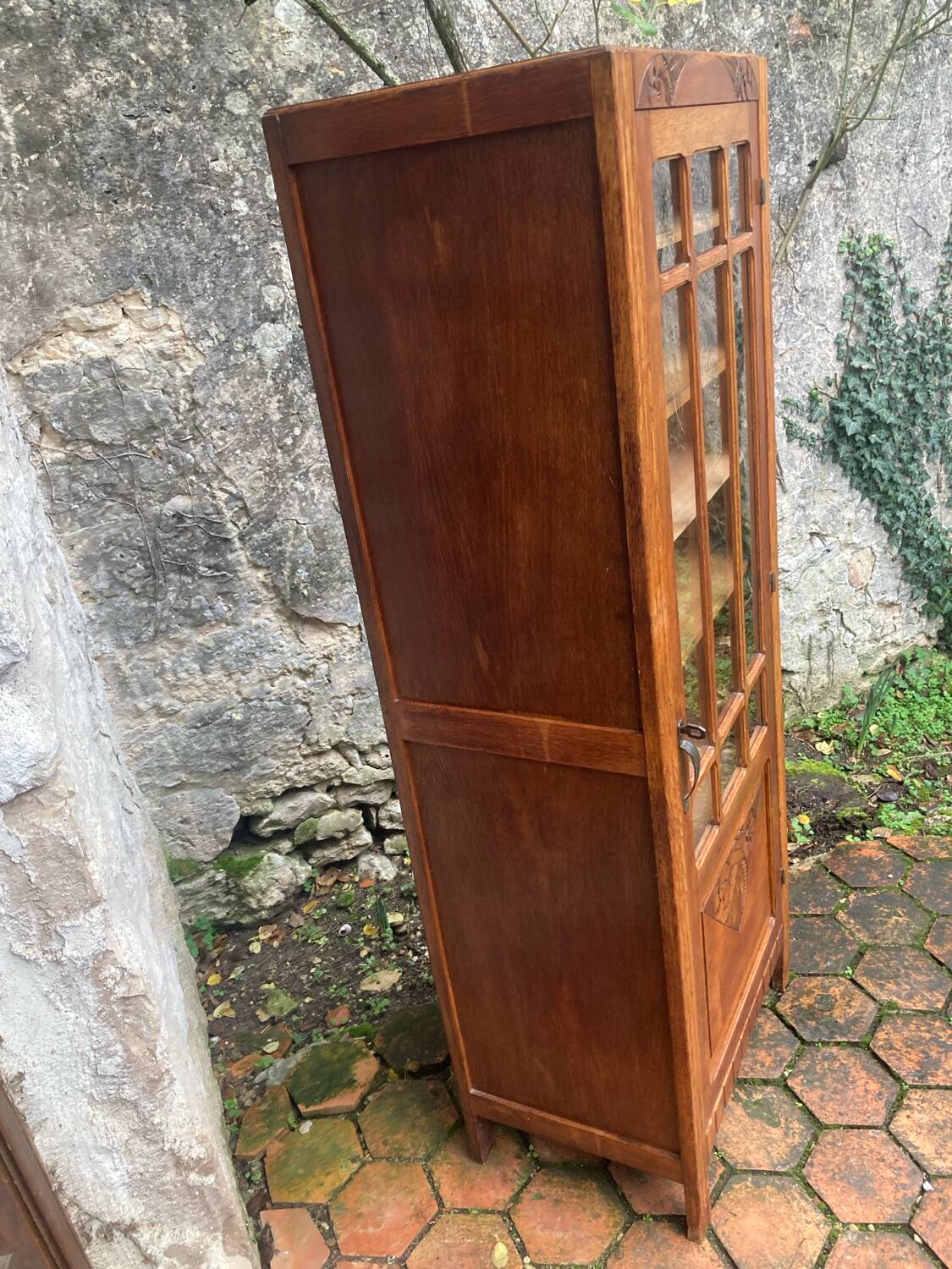 Armoire vitrée art déco