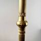 Solid brass coat rack