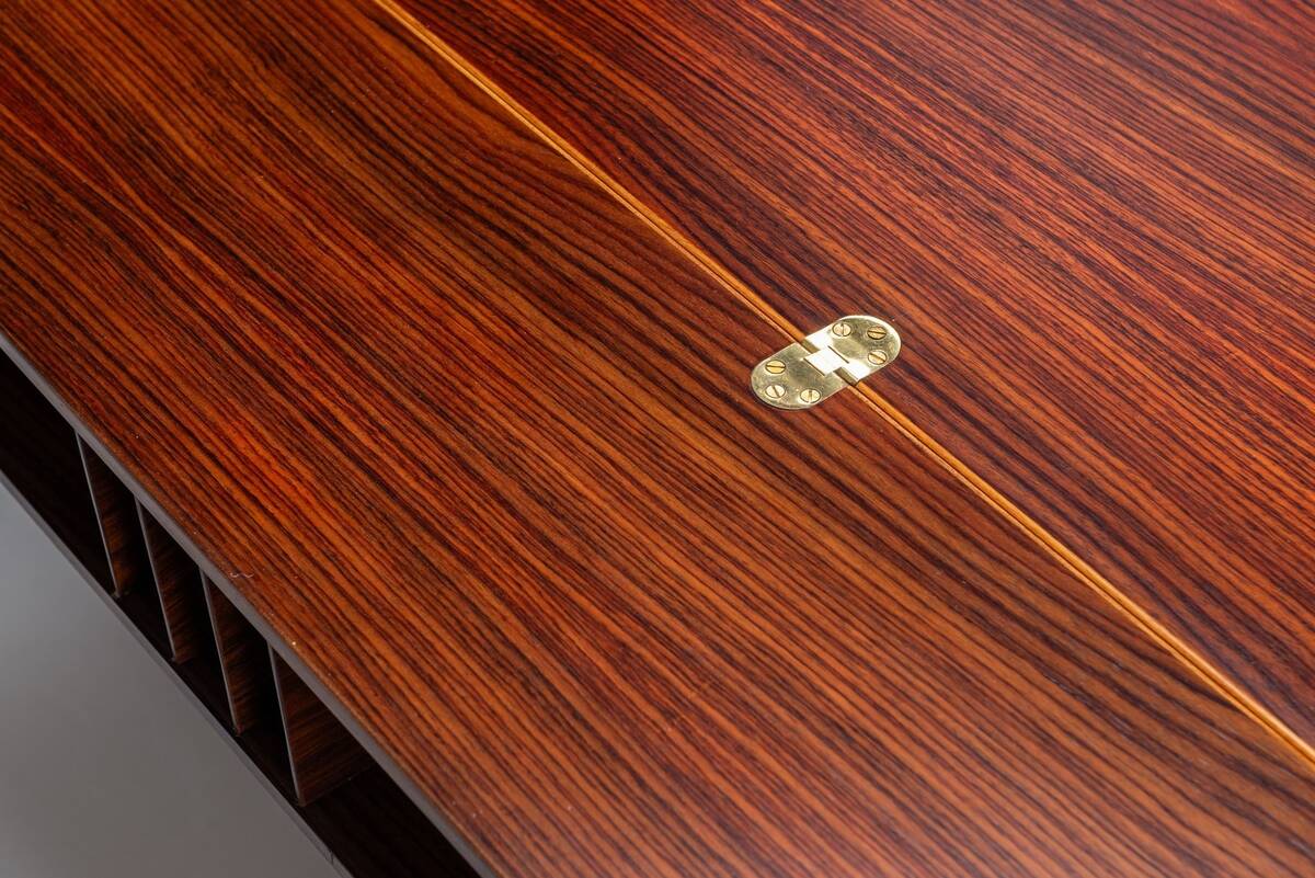 Peter Lovig Flip-Top Partners desk rosewood Lovig Denmark 1960