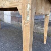 large farmhouse table Alsace 190cm fir 1900