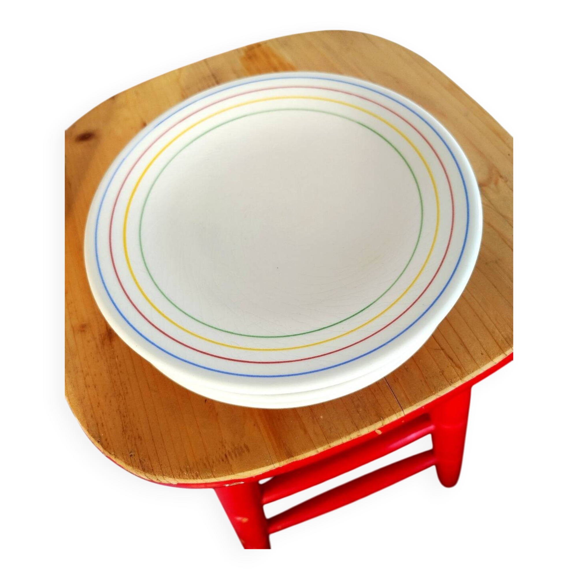 Set of 4 dessert plates