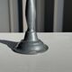 Pair of small fine candlesticks in tin H15.5