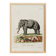 Poster featuring an "Asian Elephant", based on an old engraving from 1774