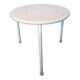 Table basse de jardin en tôle perforée