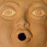 Ceramic wall sun Ø45cm